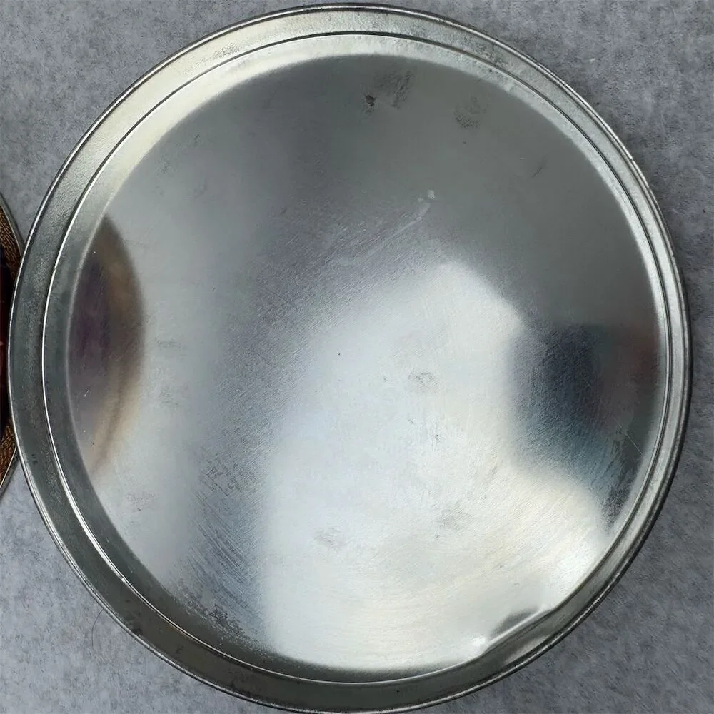 Vintage Teddy Bear Round Decorative Tin Multicolor 7